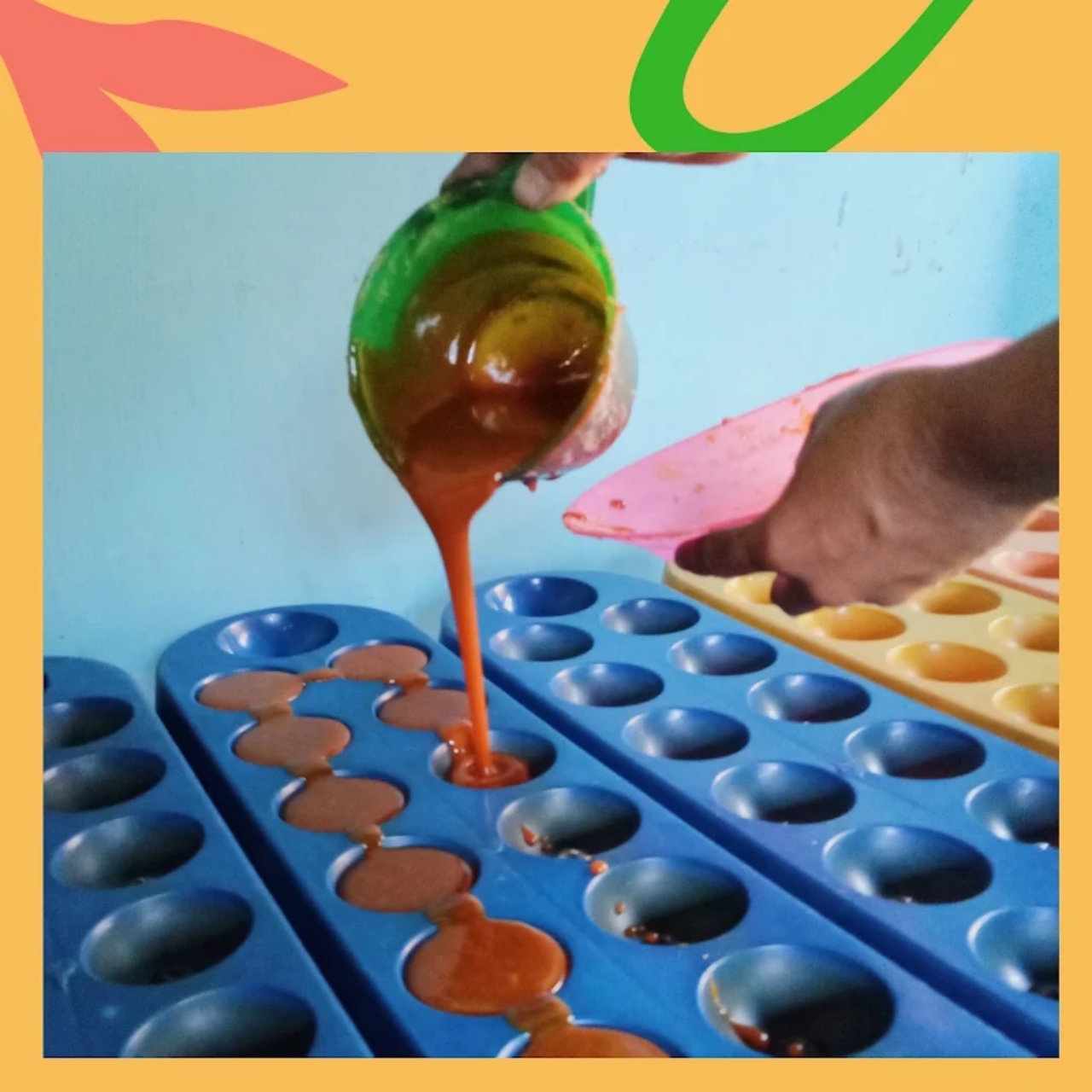 Proses Cetak Gula Jahe